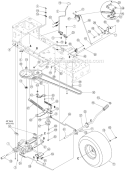 Page B Diagram and Parts List for 13AM772F700 2007 Yard Machines Lawn Tractor